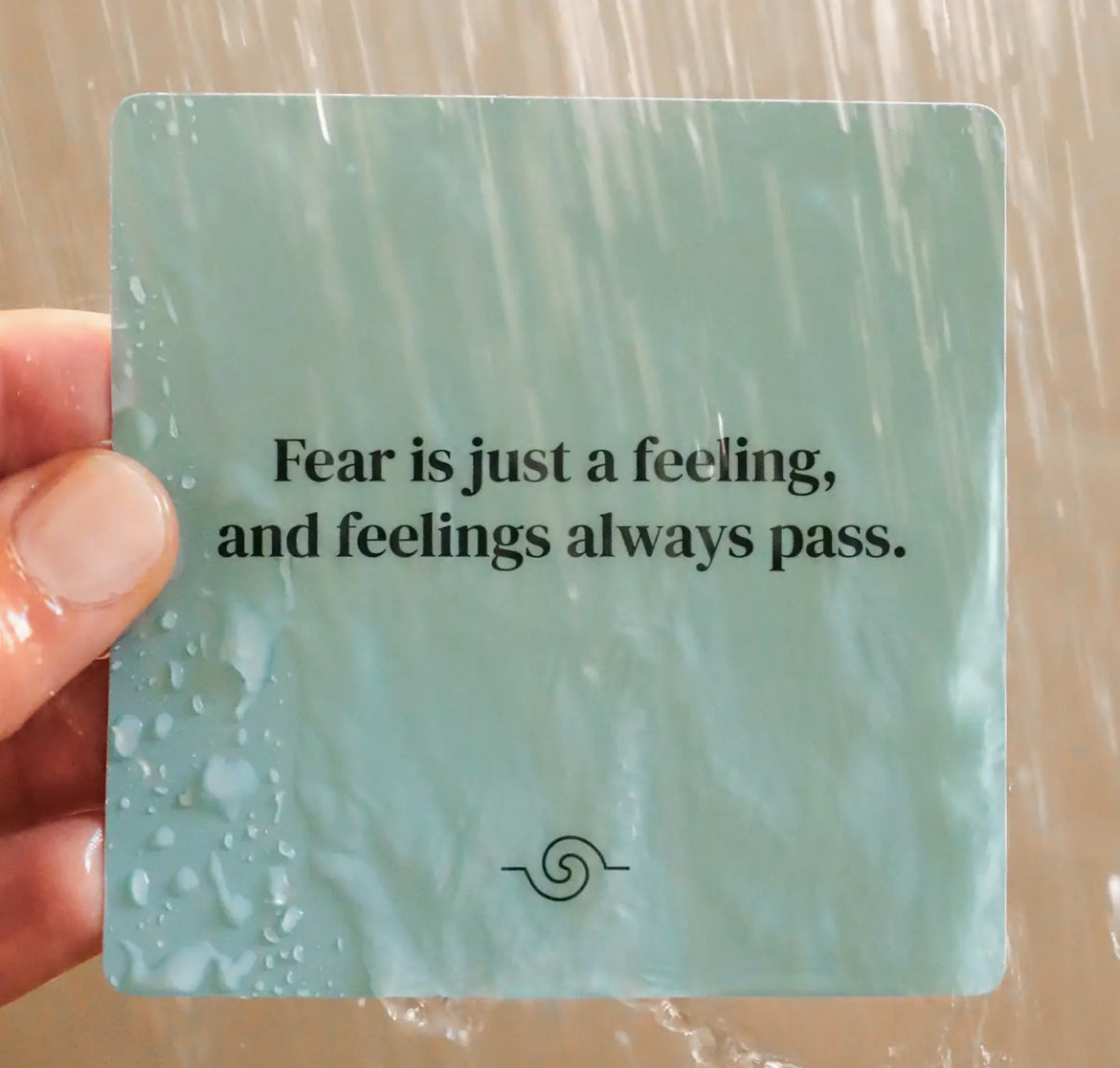 Shower Affirmations- For Anxiety